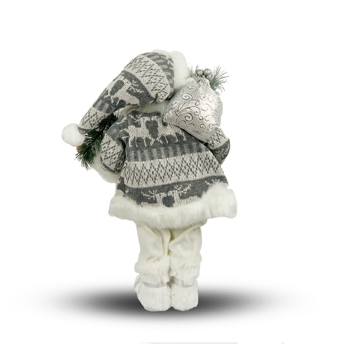 Noel Baba  Beyaz 50 Cm