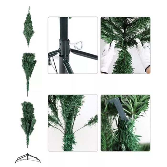 160 Cm Yeşil Renkli Yılbaşı Çam Ağacı