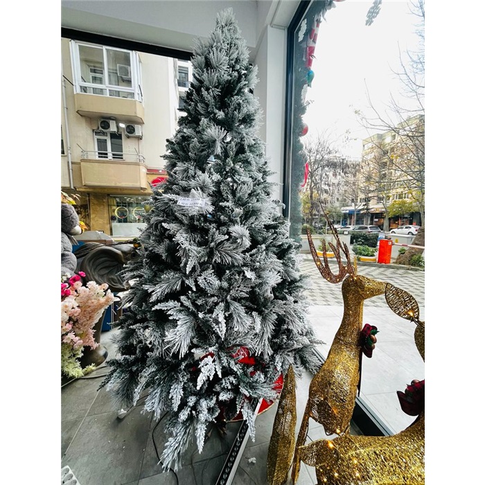 240 Cm Lüks Karlı Yılbaşı Çam Ağacı