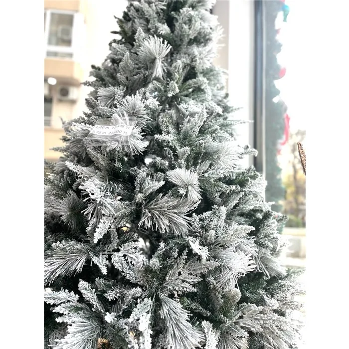 240 Cm Lüks Karlı Yılbaşı Çam Ağacı