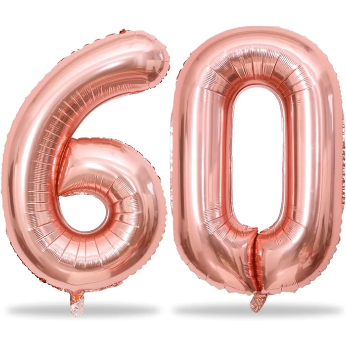 60 Yaş Folyo Balon