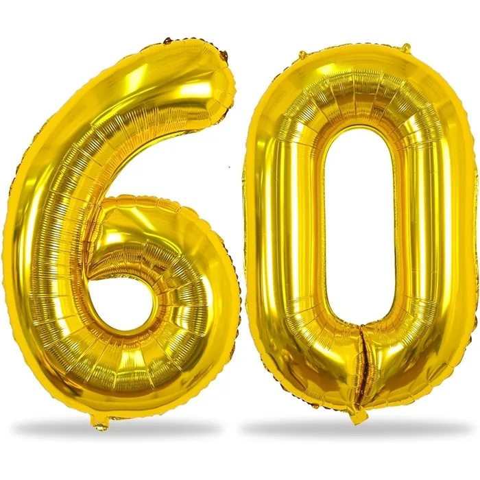 60 Yaş Folyo Balon