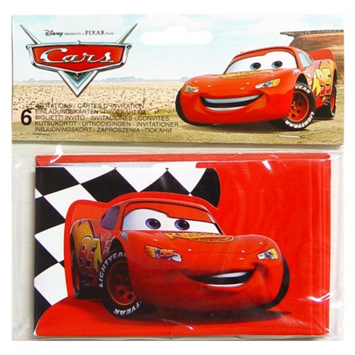 Cars Temalı Davetiye