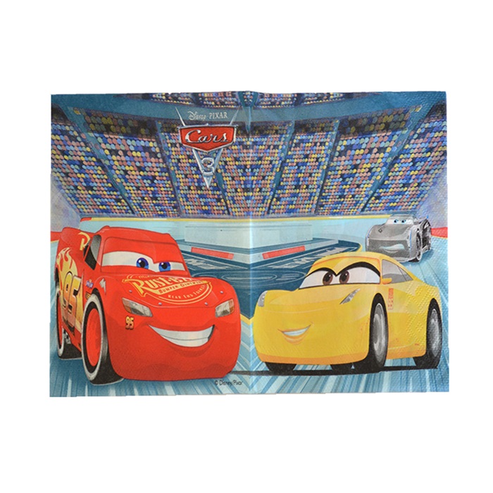 Cars 3 Temalı Peçete