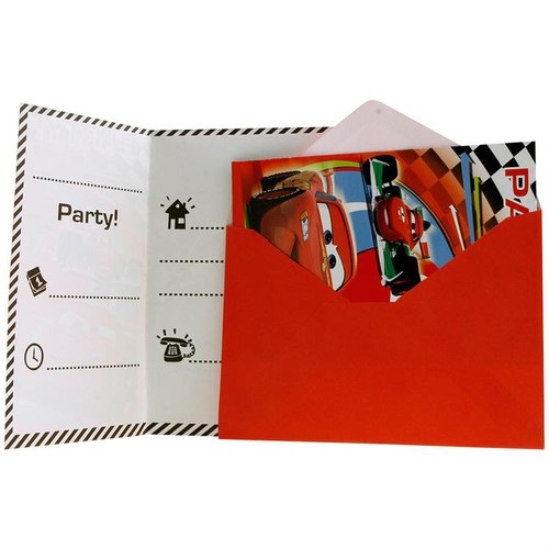 Cars Temalı Rsn Davetiye