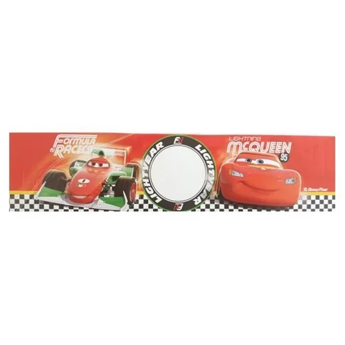 Cars Baskılı Su Şişe Etiketi
