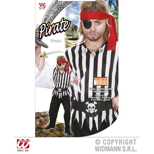 Ekonomik Korsan Kostüm 