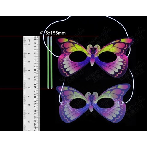 Kırılan Çubuk Maske (Fosforlu)