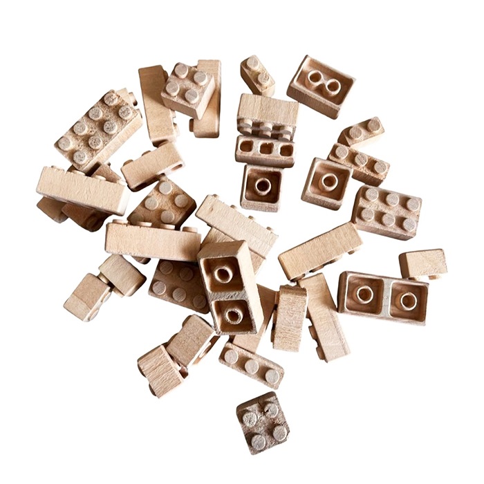 Ahşap Lego Eğitici Oyuncak