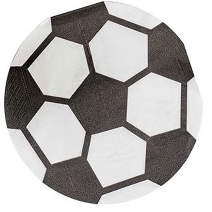 Amscan Futbol Yuvarlak Peçete