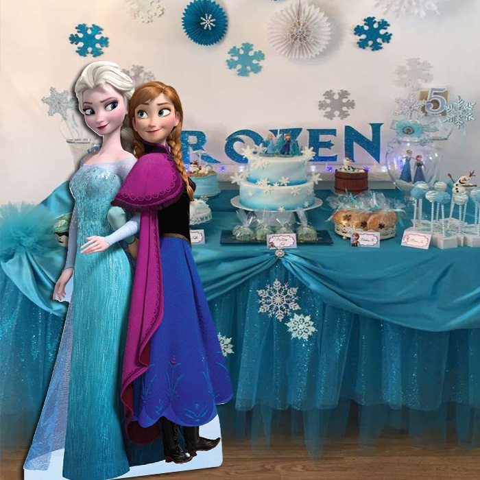 Anna Elsa Dekoratif Ayaklı Pano