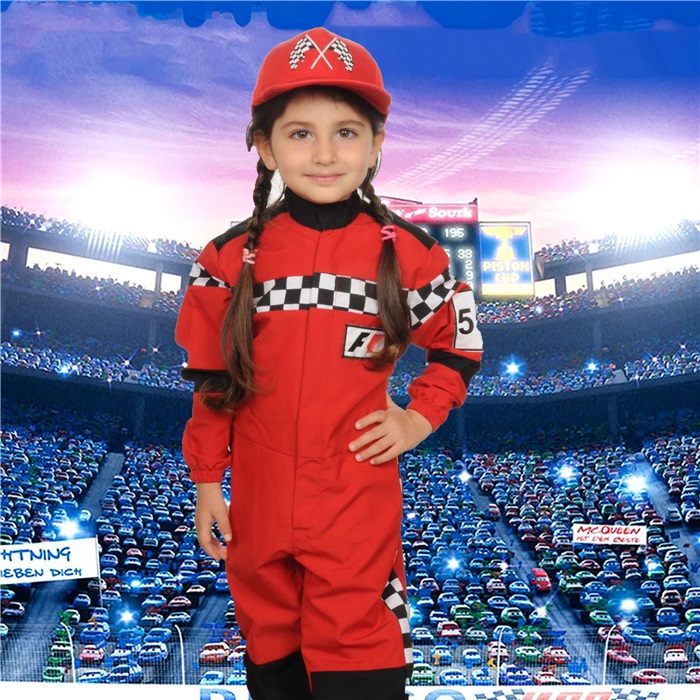 Arabalar F1 Formula Kız   Kostümü