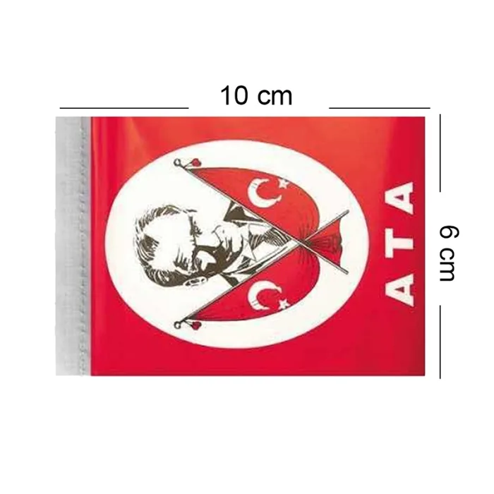 Ata Mini Boy İpli Bayrak