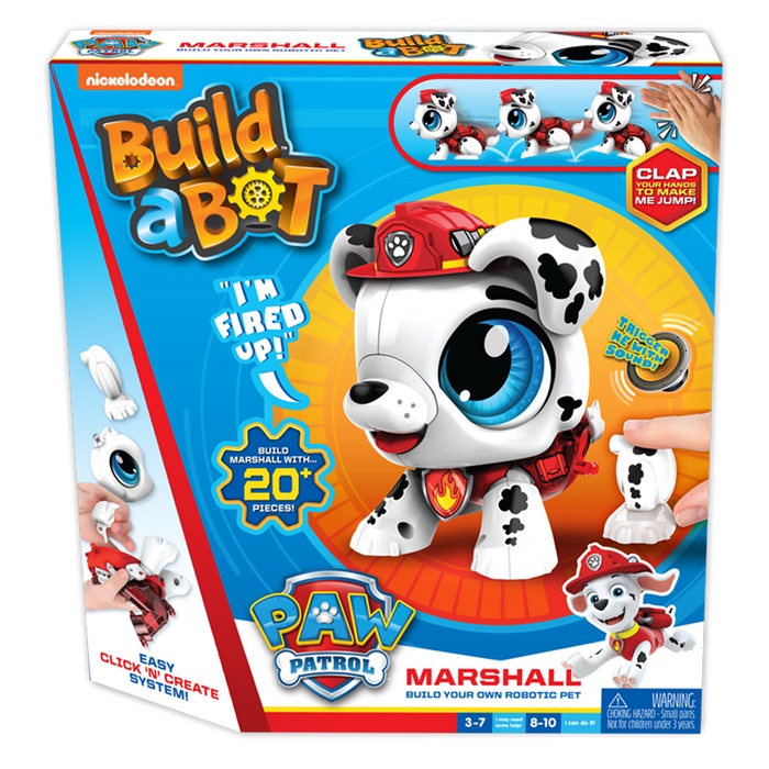 Build A Bot Paw Patrol Marshall