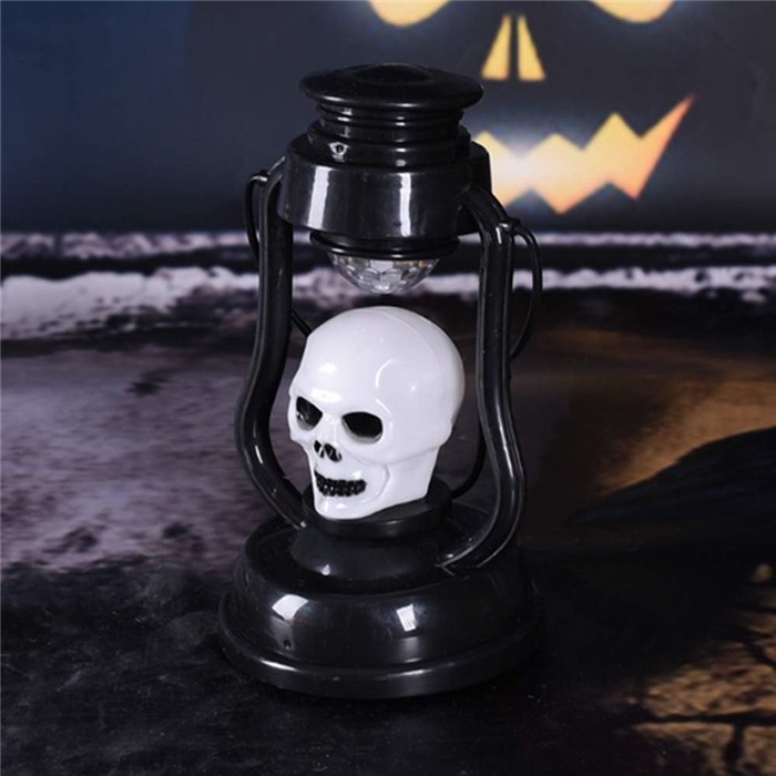 Cadılar Bayramı Dekoratif İskelet Lamba