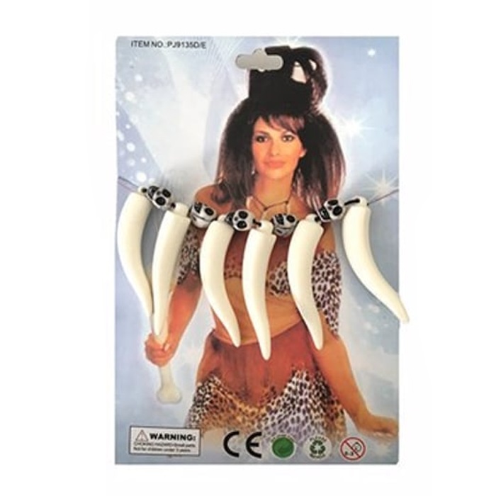 Cadılar Bayramı Halloween Fil Dişi Kolye