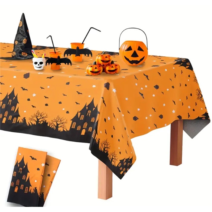 Cadılar Bayramı Halloween Masa Örtüsü