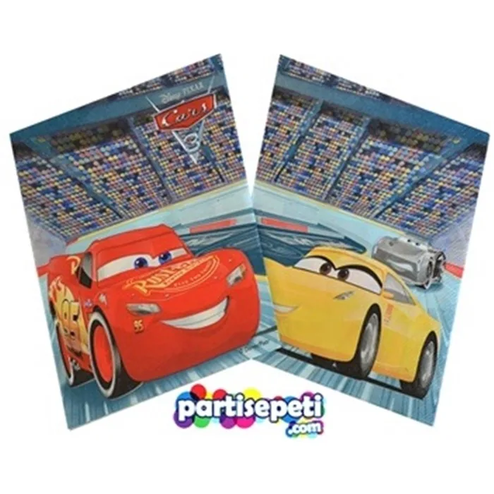 Cars 3 Temalı Peçete