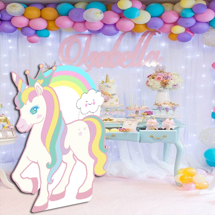 Dekor Unicorn Ayaklı Pano