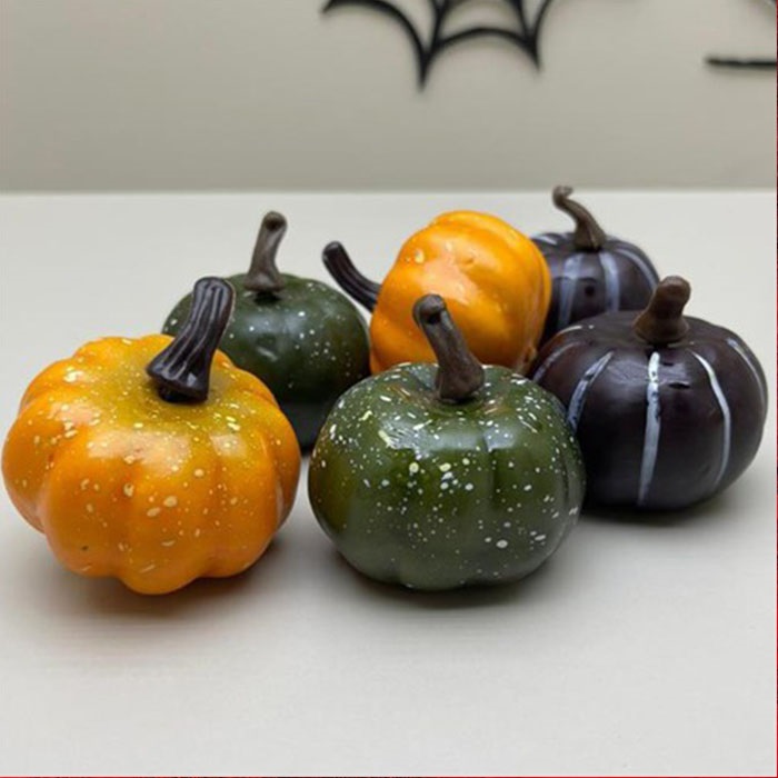 Dekoratif Balkabağı 6 Adet