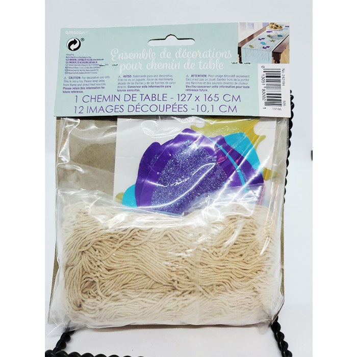 Amscan Deniz Kızı Temalı Masa Dekorasyon Runner 