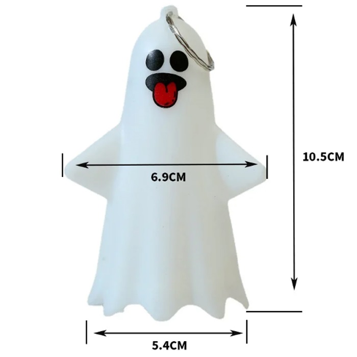 Dil Çıkartan Hayalet Işıklı Anahtarlık