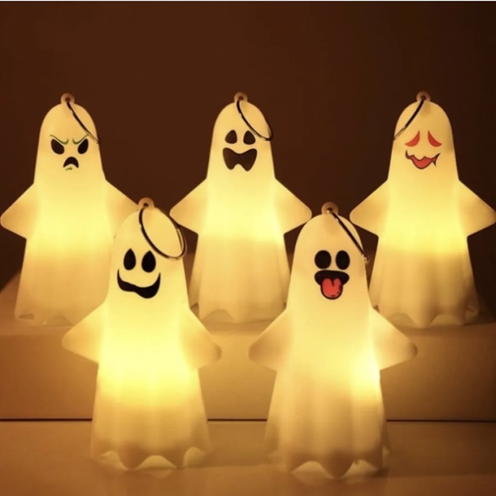 Dil Çıkartan Hayalet Işıklı Anahtarlık