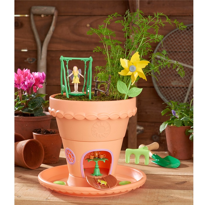 Eğitici My Fairy Garden Lilypad Peri Saksı Seti