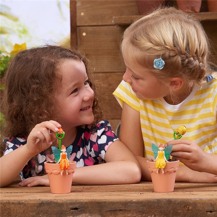 Eğitici My Fairy Garden Mini Peri Saksısı Turuncu