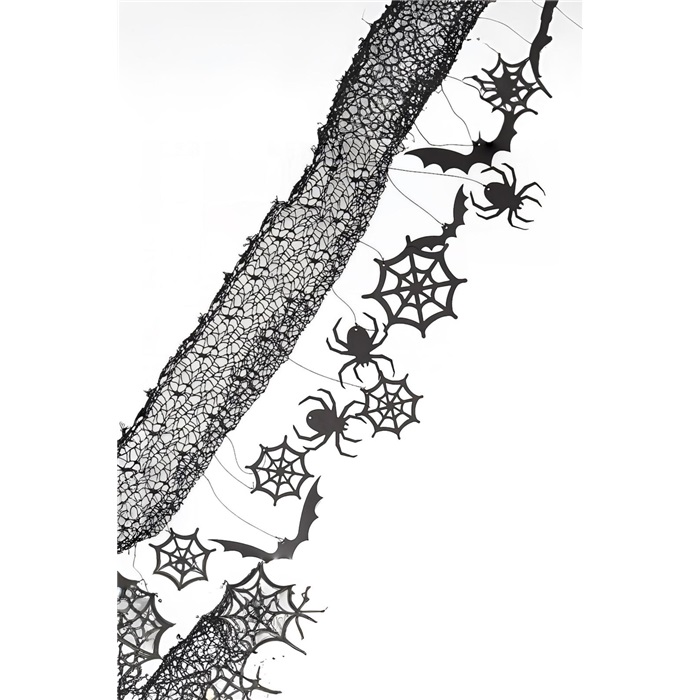 Ginger Ray Halloween Örümcek Ağı Arka Fon
