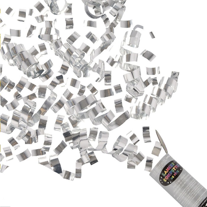 Gümüş Renkte Konfeti