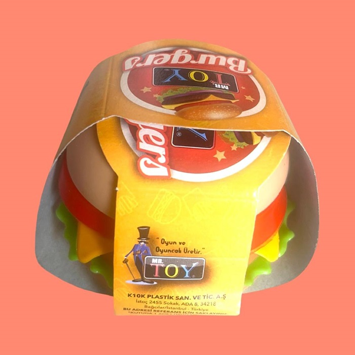 Hamburger Eğitici Oyuncak