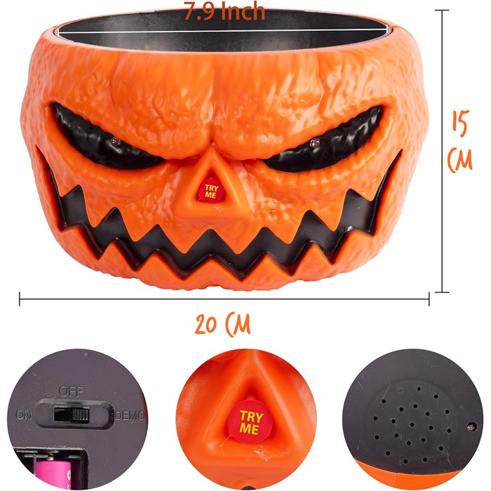 Hareketli Bal Kabağı Kova