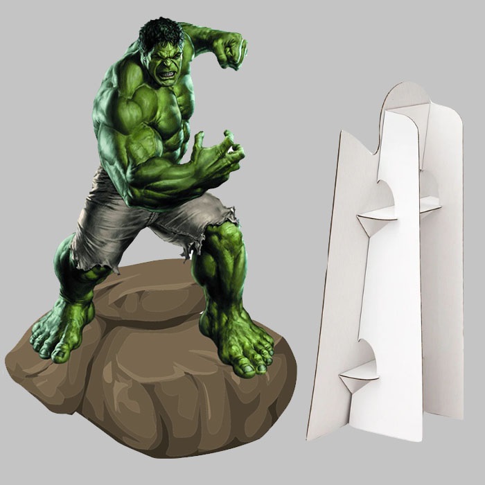 Hulk Figürlü Ayaklı Pano