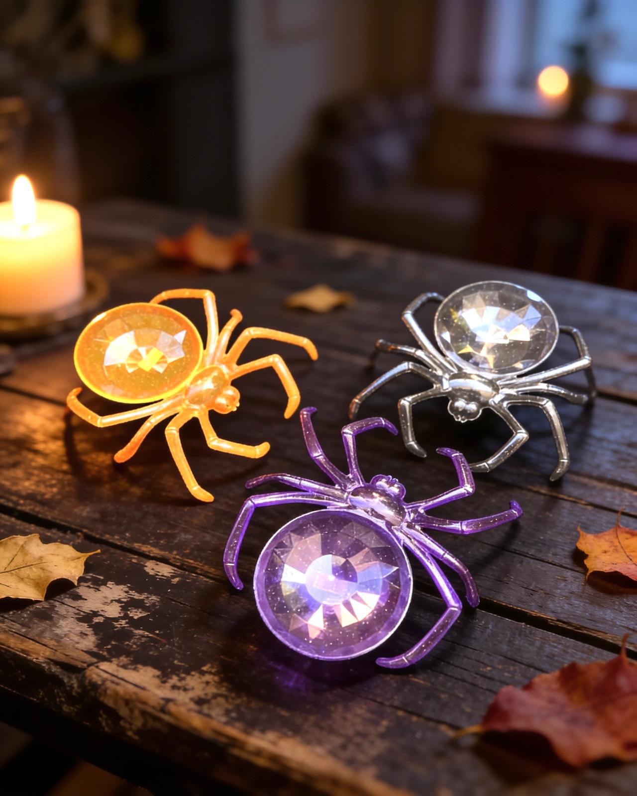 Halloween Örümcek Mika Çerezlik – 25 cm