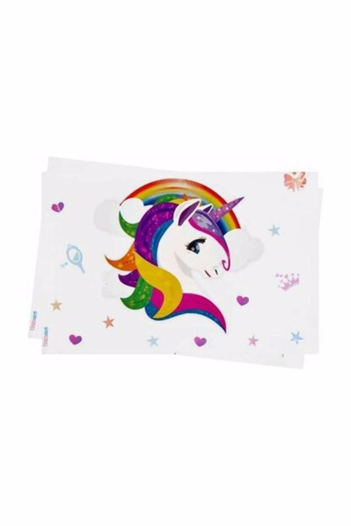 Unicorn Temalı Masa Örtüsü