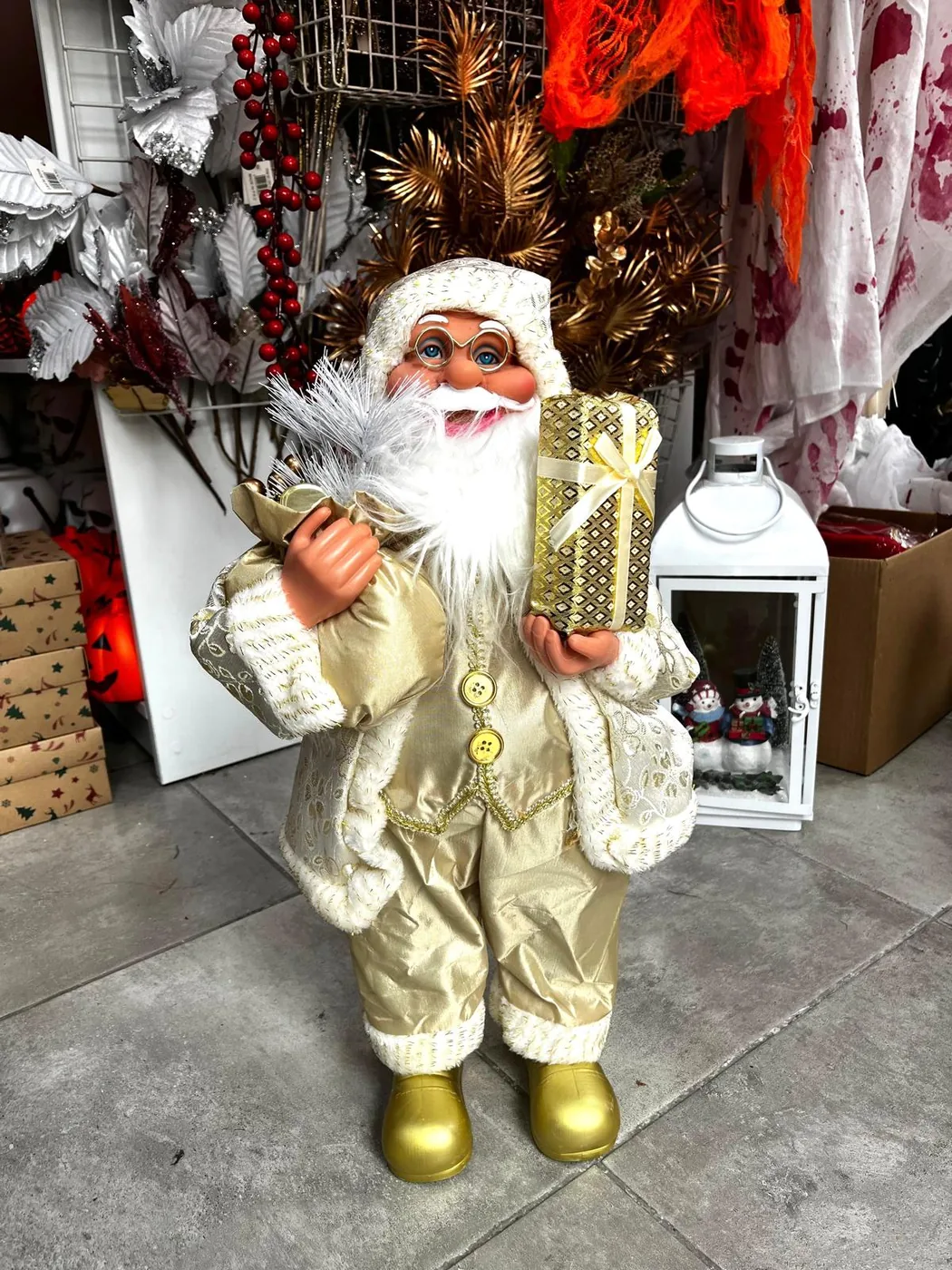 Noel Baba Dekor Süs 62 cm
