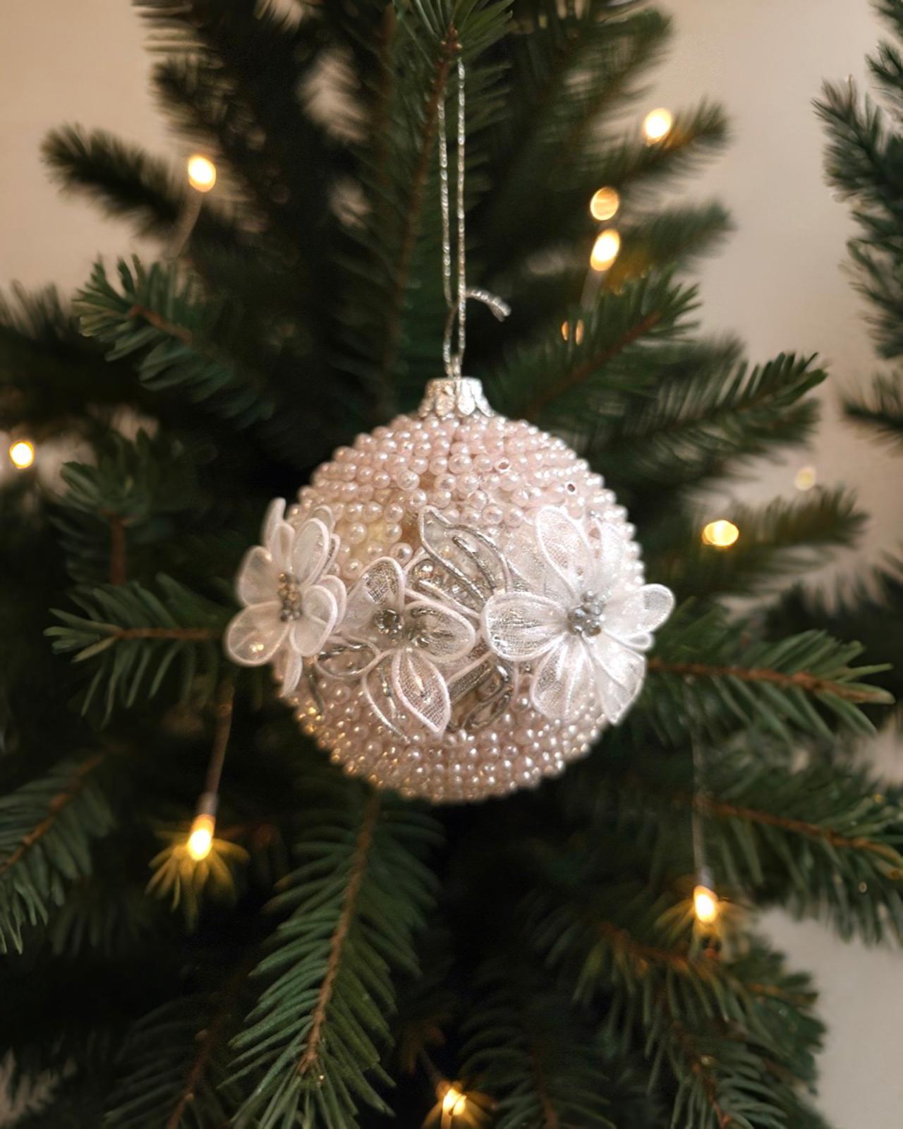 Yilbasi Luks Premium Top Süs 8 cm