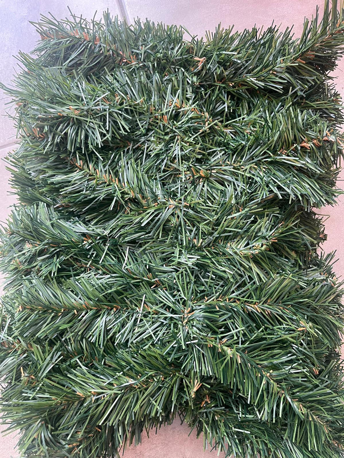 Yılbaşı Yeşil Çam Dalı Garland 250 cm 220 dallı