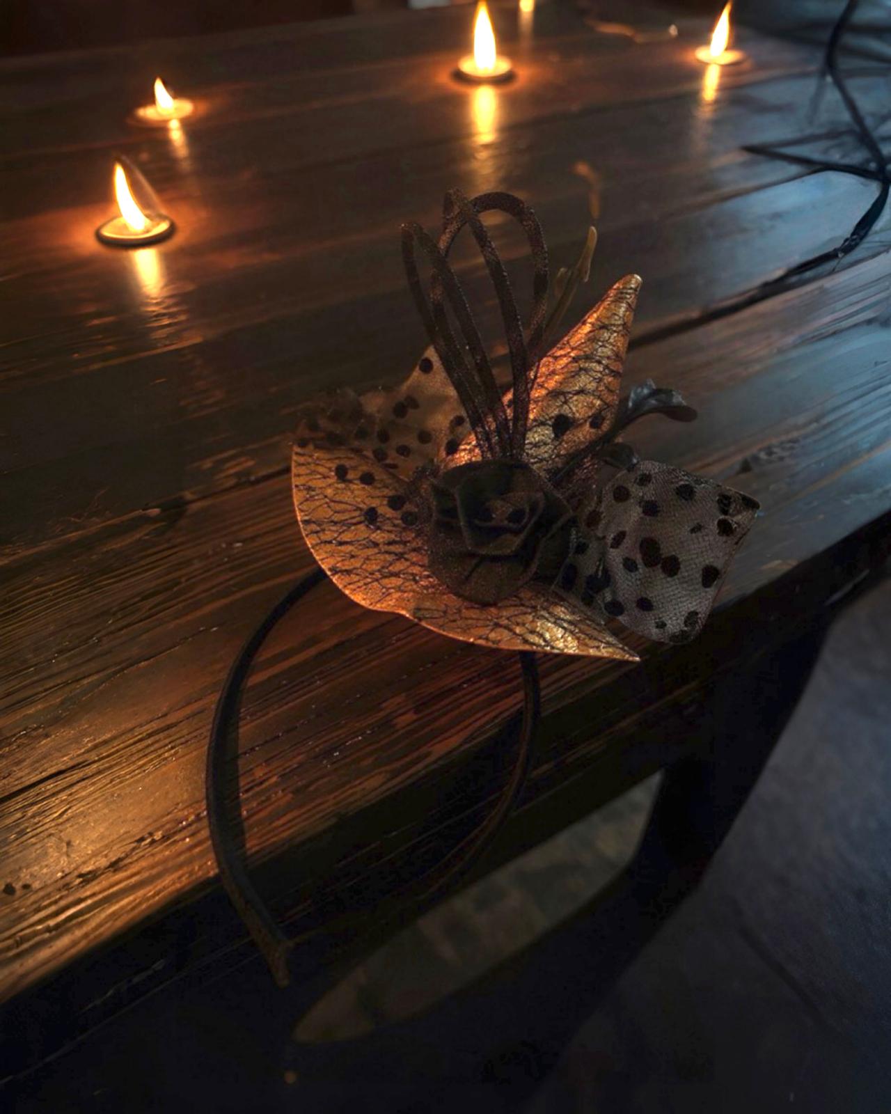 Cadılar Bayramı Bal Kabağı Taç