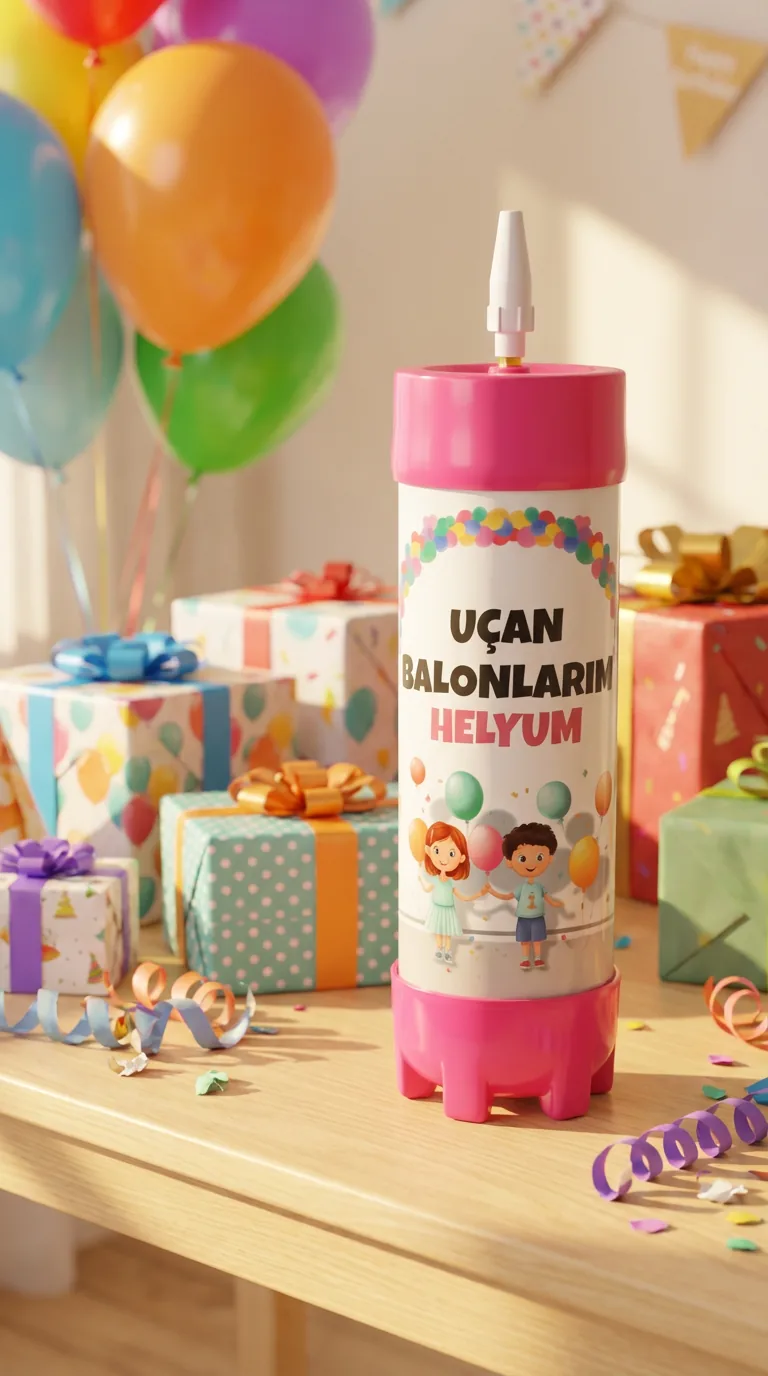 Helyum Gazı Tüpü