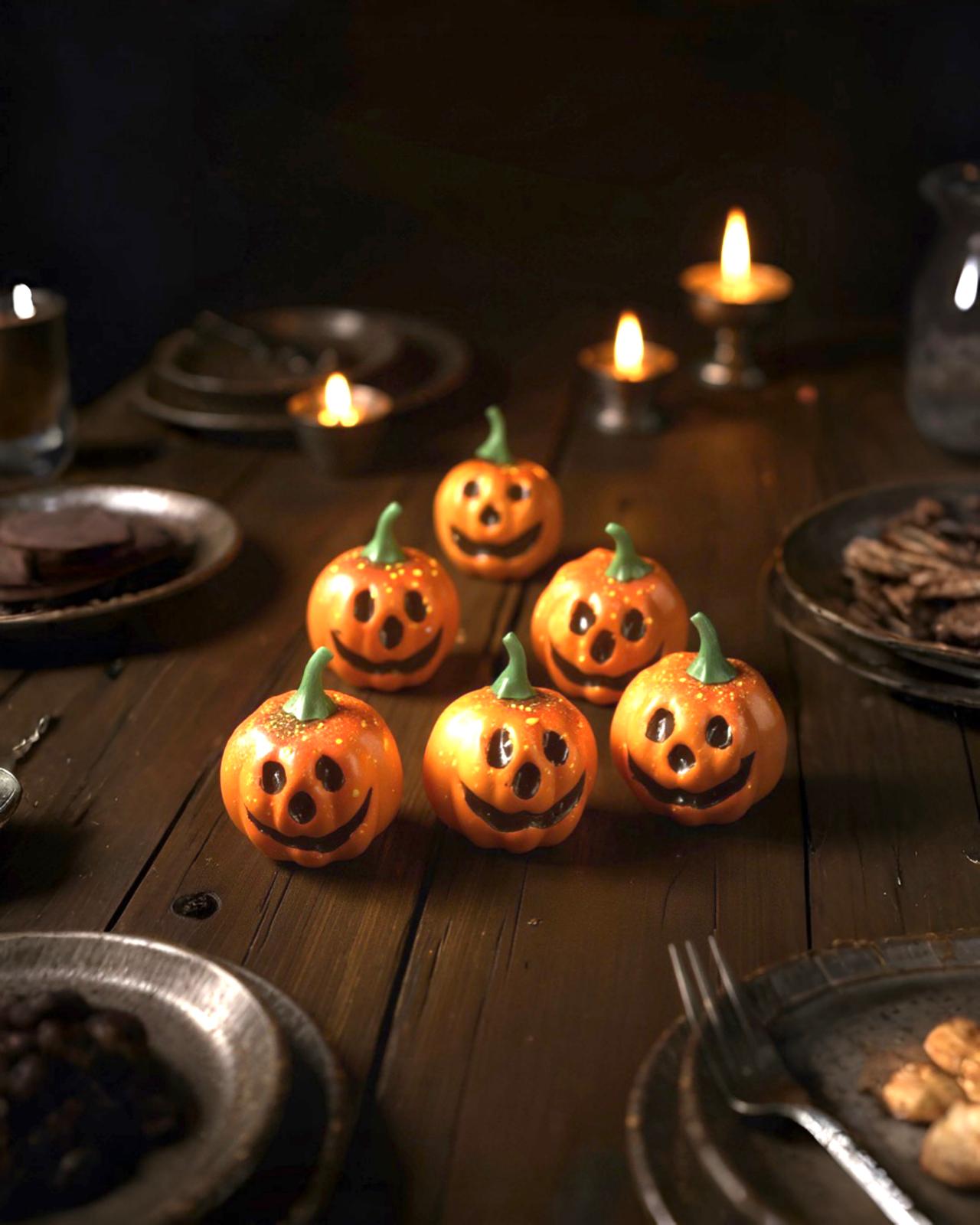 Turuncu Renkli Balkabağı 6 ADET