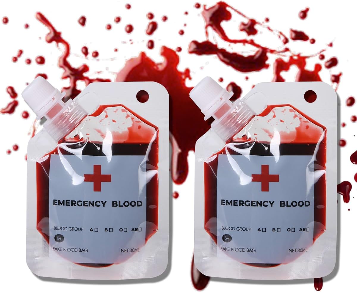 Cadılar Bayramı Yapay Kan Torbası - 30 ml