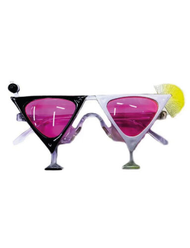 Kokteyl Renkli Parti Gözlüğü