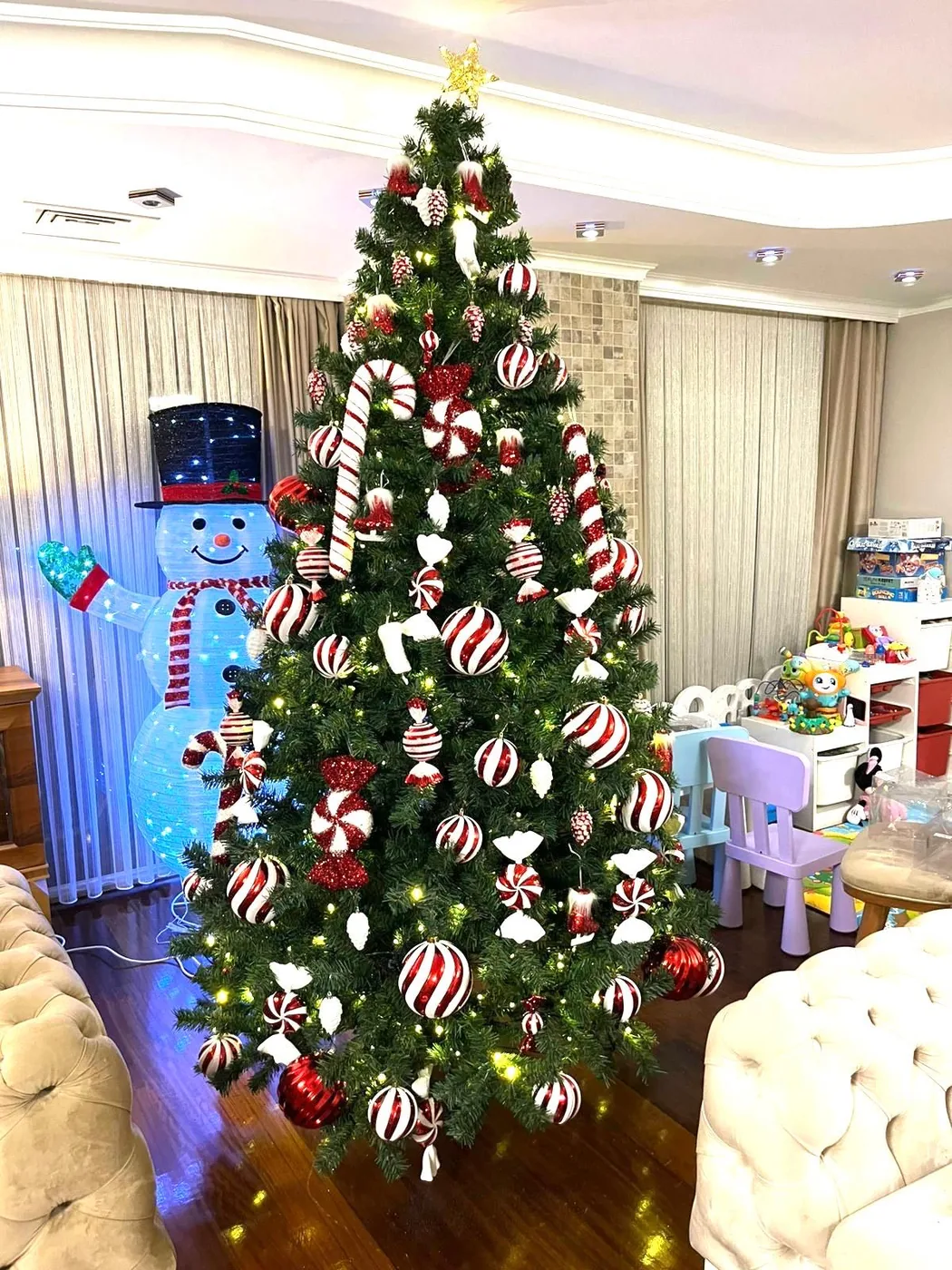 250 CM Yılbaşı Çam Ağacı 1620 Yoğun dallı