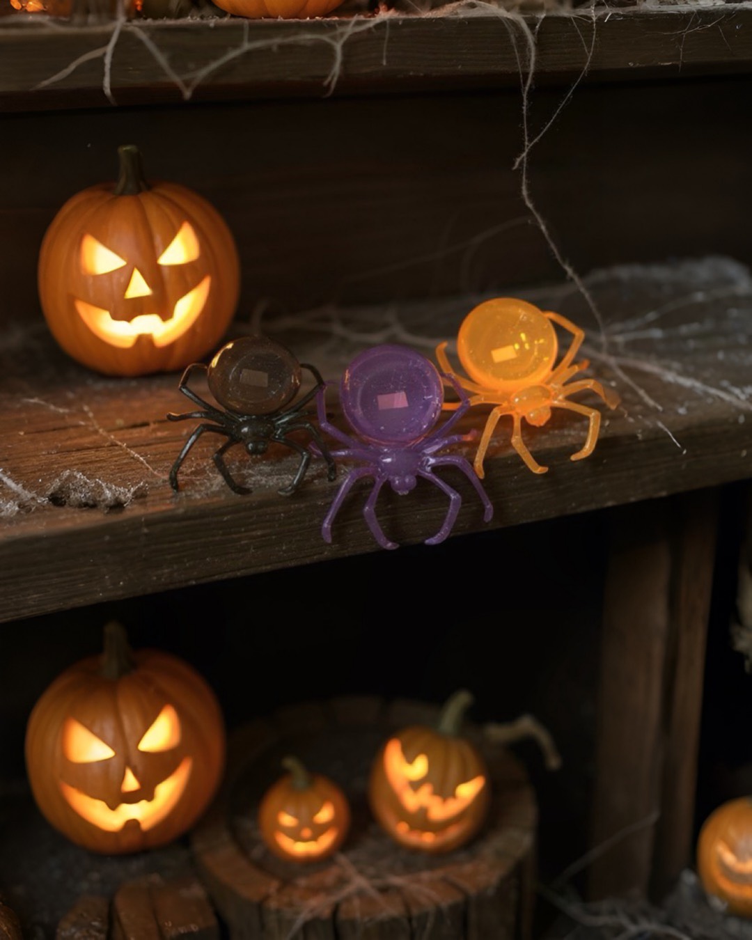 Halloween Örümcek Mika Çerezlik – 25 cm