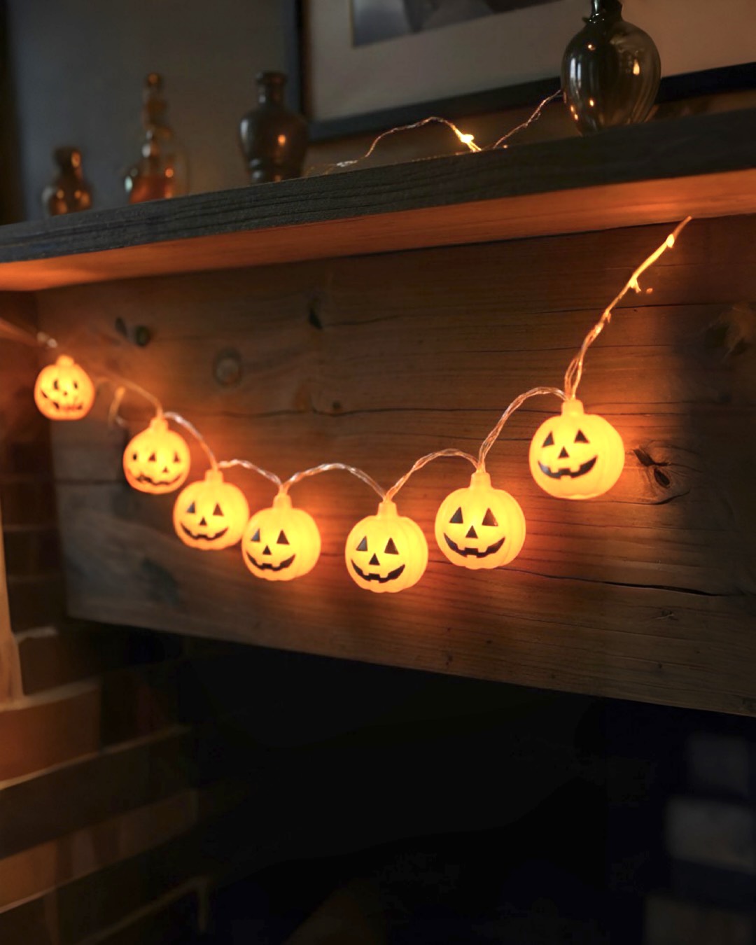 Balkabağı Onlu Dekor Işık