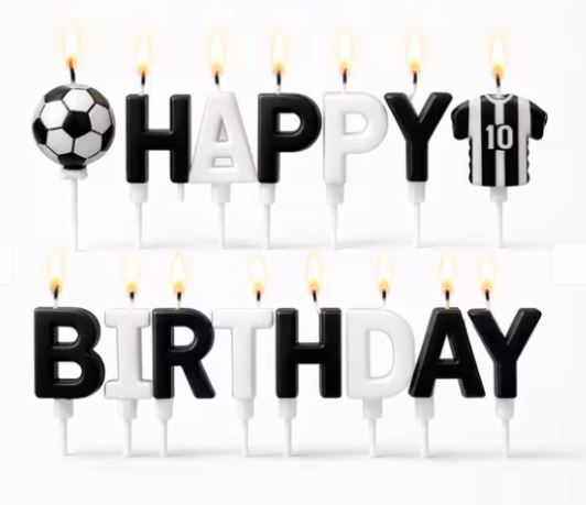 Futbol Temalı Happy Birthday Mum Seti