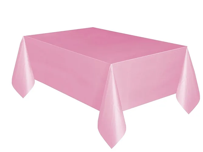 Pastel Pembe Masa Örtüsü