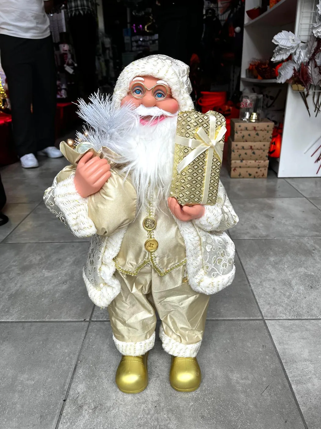 Noel Baba Dekor Süs 62 cm